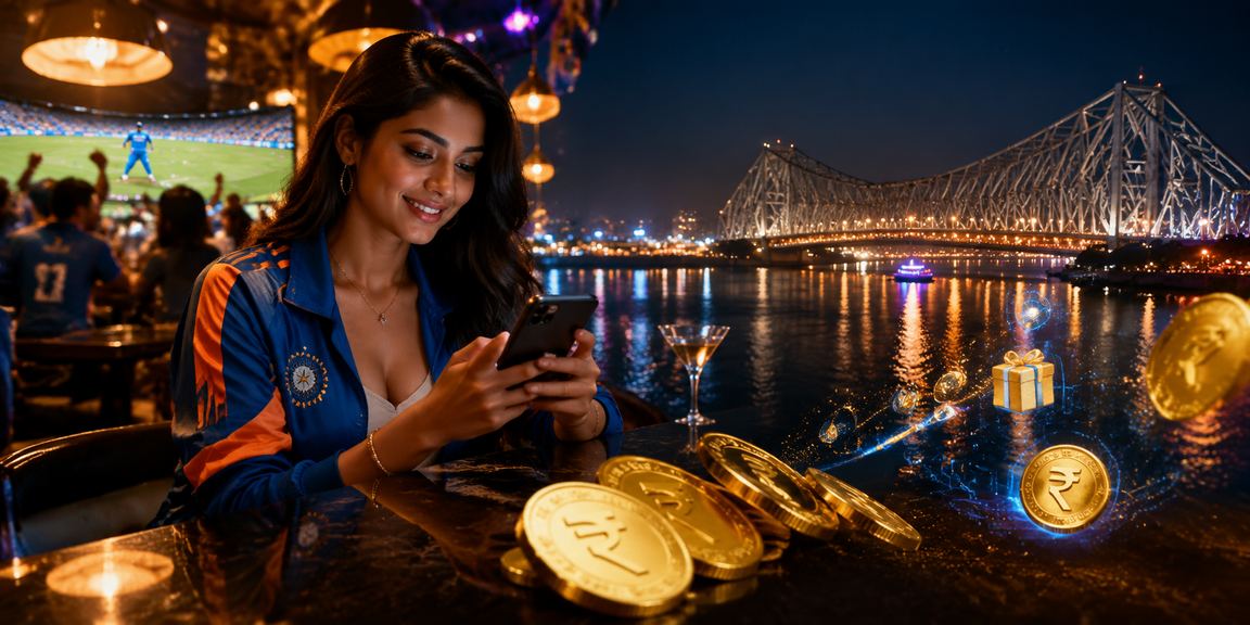 Kolkata Howrah Bridge view with cricket betting insights